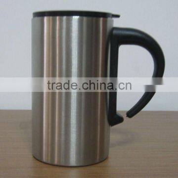 stainless steel double wall beer mug