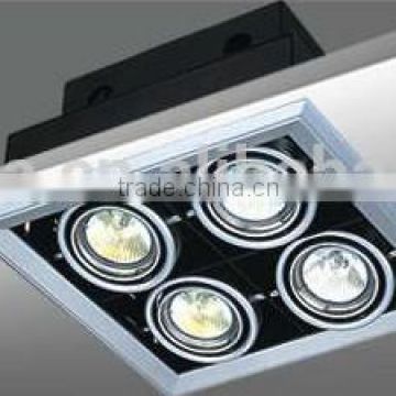 glare free light square grille light with four halohen lamps