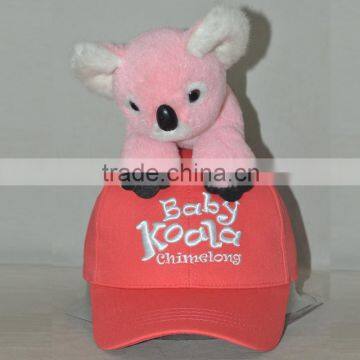 Guangzhou custom 100% cotton hat factory professional cartoon doll baseball cap