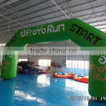 Outside Use Inflatable Arch 150cm Diameter Tube Advertising PVC Arch,Inflatable Start Line Cheap Sale photo-2