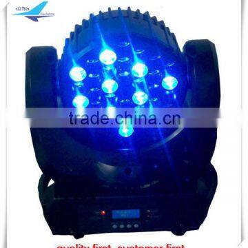 dj light 36x3w rgbw beam led moving head professional show lighting