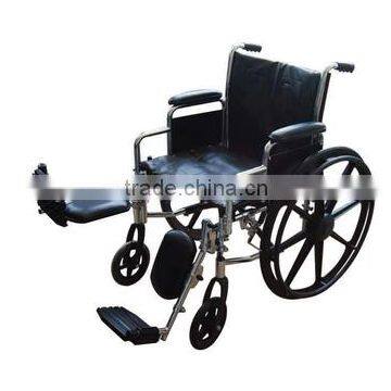 Lightweight Aluminum Electric Wheelchair with Lights-CE Approved