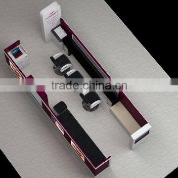 Economy Durable Modern Barber Shop With Barber Station