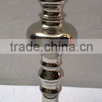 Wedding Pillar holder with Nickel plated