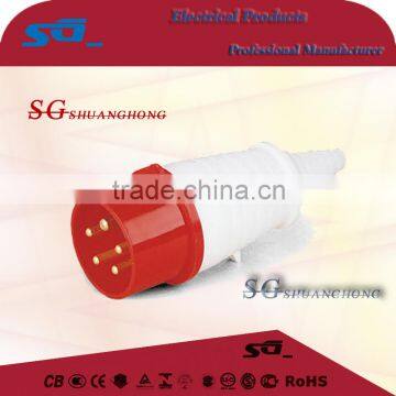 IP44 Standard Grounding and Industrial Application 3p+N+E Industrial Plug
