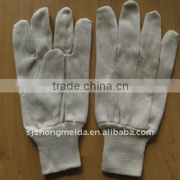 100% cotton men's canvas work gloves