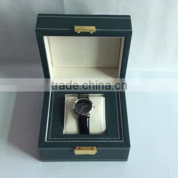 High-end luxury leather & wood watch boxes cheap watch box