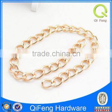 C-011 aluminum chain links hoting industrial gold color accessories detachable