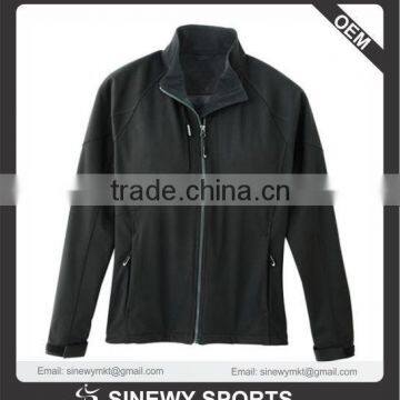 Good quality waterproof windproof softshell jacketwaterproof jackets black zipper jacket