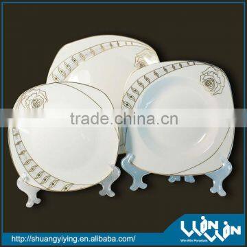 white square wholesale dinner plates wwp130026