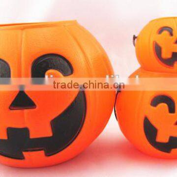 Hot Sale PUMPKIN LIGHT Halloween Pumpkin Bucket Lighted Halloween Bucket