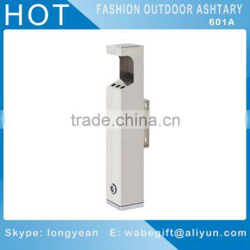 STAINLESS steel outdoor cigarette ashtary 601A