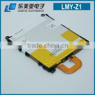 Manufacturer best price 3.7V internal replacement li-ion battery cell phone used for sony Z1 battery