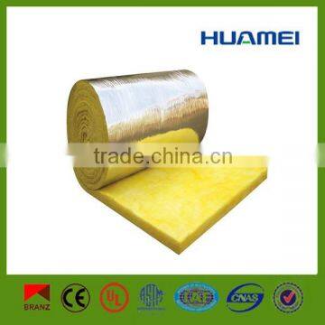 fiberglass wool blanket with reinforecd aluminum foil clad with CE