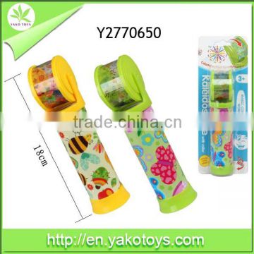 new design colorful plastic promotion kaleidoscope toy for sale