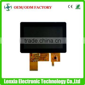 China manufacturers touch screen display 4.3inch TFT LCD