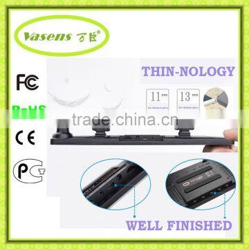 Loop Recording HD 1080p 5'' Dual Lens Recorder Mirror Vehicle DVR Dash Cam Rearview Car Camera photo-3