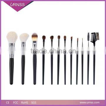 URNSS Professional Goat Hair Cosmetic Makeup Brushes Set With Package photo-5