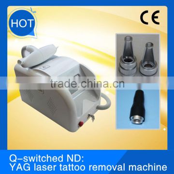 2016 Hot Sale Laser Tattoo Removal Q Switched Nd Yag Permanent Tattoo Removal Laser Beauty Machine - D003 Q Switch Laser Tattoo Removal