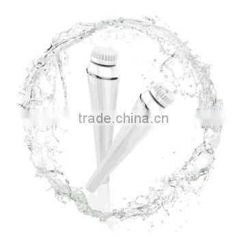 2015 newest vibrating rotary facial cleaning brush/facial cleasing brush with OEM service