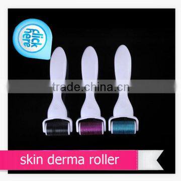 Stainless Microneedle Dermaroller 1200 Needles Body and Face Massager Body Micro Derma Roller photo-3