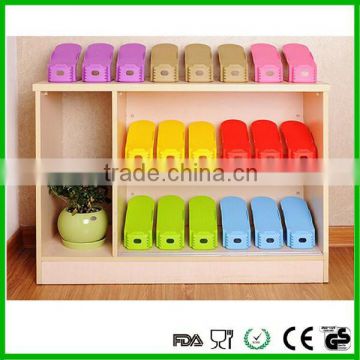 Colorful shoe rack mini shoe shelf