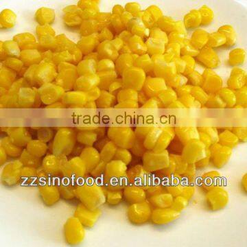 Canned sweet corn in Can A10 2840g - Whole Kernel