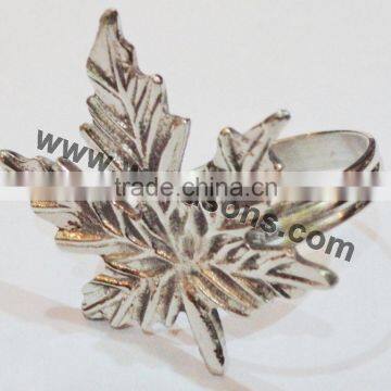 Christmas nickel plated napkin ring