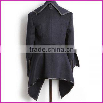 New Women Warm Wool Slim Long Trench Parka Peacoat Outwear Overcoat Coats Jacket photo-5