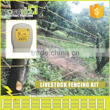 0.5 joule solar power electric farm fence energizer for domestic animals
