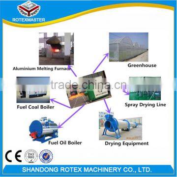 wood Pellet biomass Burner / biomass gasifier for Drying