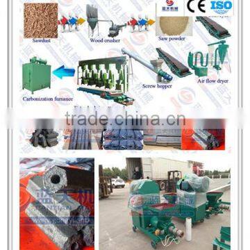 Latest development and newest design small coal briquette machine