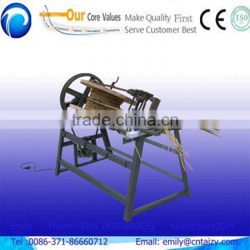 easy operation low investment wheat starw rope making machine