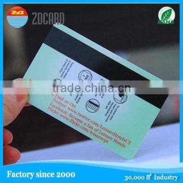 high quality classic PVC card with magnetic stripe