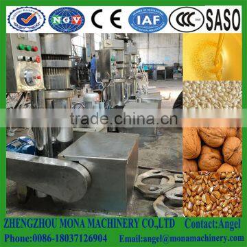 Palm oil presser/argan black seed oil press machine/hydraulic oil pressing machine