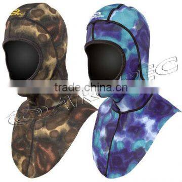 Reversible-1.5mm Camo Reversible dive hood