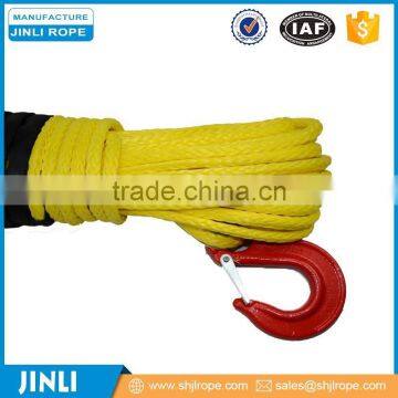 Jinli Rope ATV/UTV/SUV/4X4/4WD Synthetic Winch Rope 12-Strand Braid UHMWPE Cord