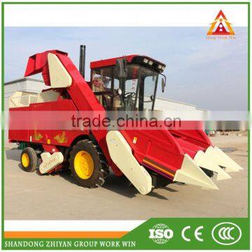 the Corn Combine Harvester