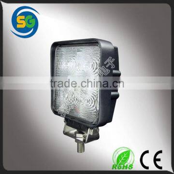 2015 promotional led round work light for cars, Epistar 12v 24v 15w led work light