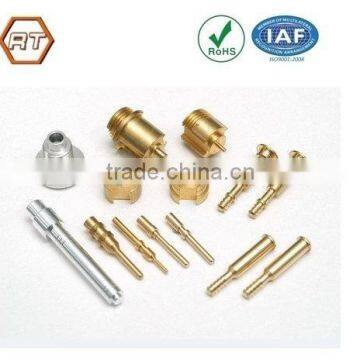 customized aluminum brass turned lathe machine parts