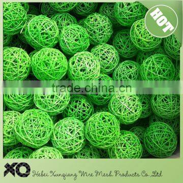 rattan make wire ball