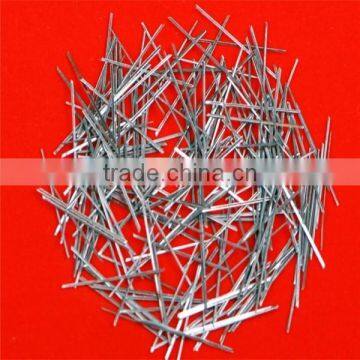 High Tensile Steel Fiber 25/0.55,30/0.5 Glued Hook Ends Steel Fiber