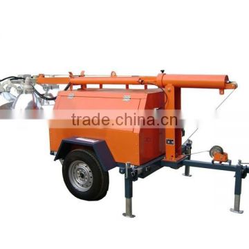 Trailer light tower ZM52C mobile light tower 2015 hot sale