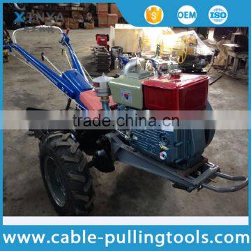 5T Double Drum Hand Tractor Winch/walking Tractor Winch/tractor Machine photo-4