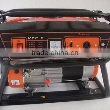 2.8kw Home and outdoor use portable low price gasoline generator spare parts with Low Fuel Consumption