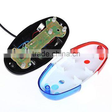 Super Loud Police Style For Mountain Road Bike Horn Accessories 6 LED Light 4 Sounds Trumpet Electronic Horns Bell Siren photo-6