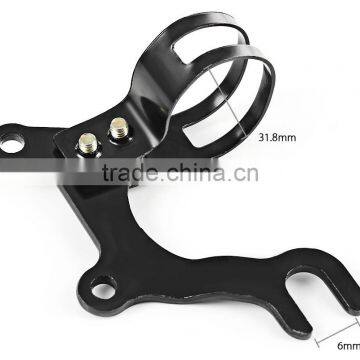 Anti-rustBicycle Disc Brake Bracket Rack Mount Frame Transformer Holder 22 / 31.8mm photo-5