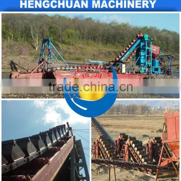 bucket chain dredger/gold dredger sale