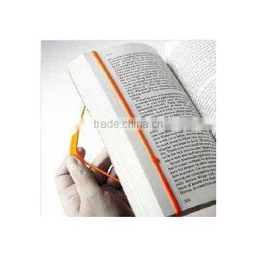 Free shipping Fashion Silicone Book Mark