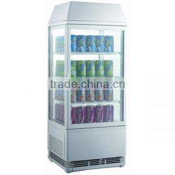 Glass Display Refrigerator for Displaying Drink GRT-RT68L-2